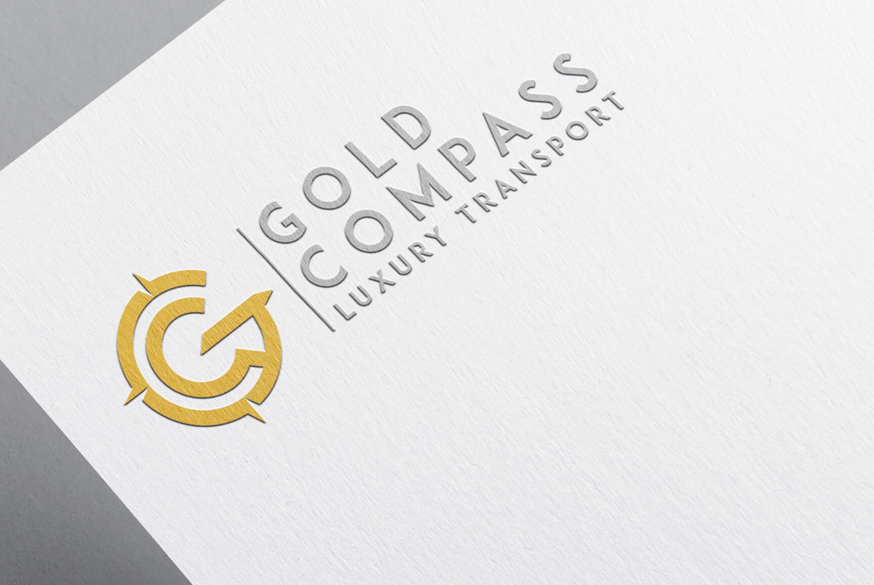Redesign da Identidade visual da empresa Gold Compass