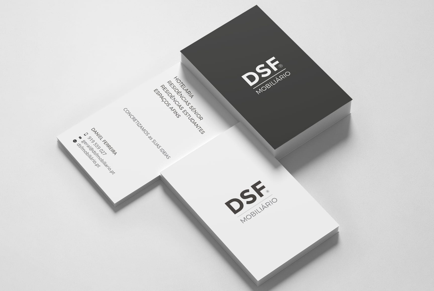DSF Mobiliário - cartão de visita