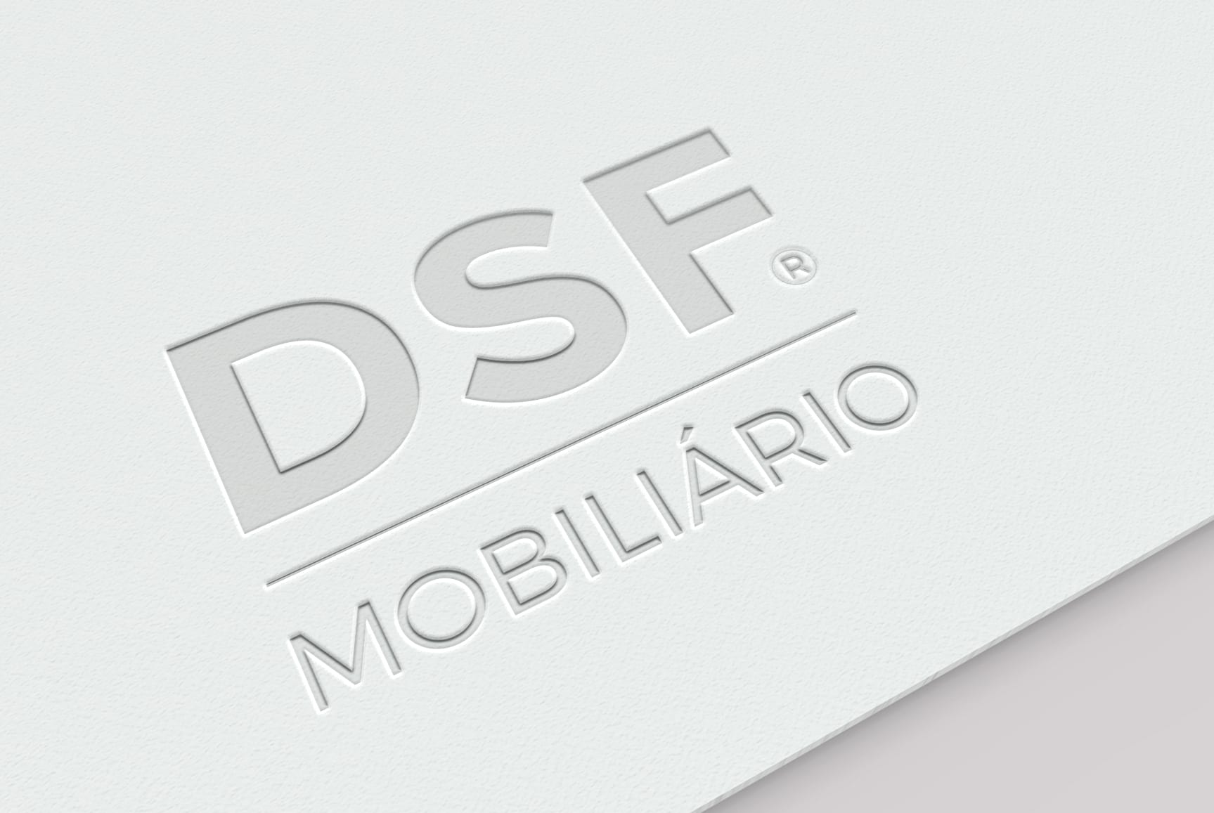 Identidade visual da empresa DSF Mobiliário